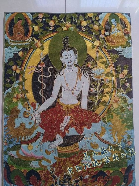 西藏唐卡佛像 絲綢繡尼泊爾唐卡畫 唐卡刺繡 唐卡