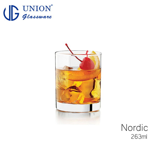 泰國UNION Nordic北歐杯263ml 威士忌杯 水杯 直杯 飲料杯 玻璃杯