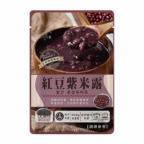 和秋 紅豆紫米露(300g) 常溫保存 加熱即食【小三美日】 DS016139