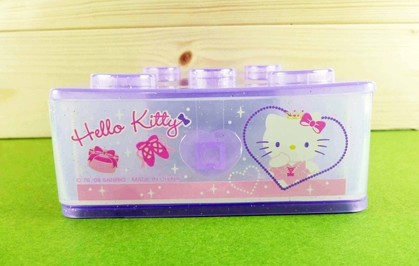 【震撼精品百貨】Hello Kitty 凱蒂貓~收納盒- 紫珠寶