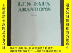二手書博民逛書店LES罕見FAUX ABANDONS 假放棄(1954年法文原版
