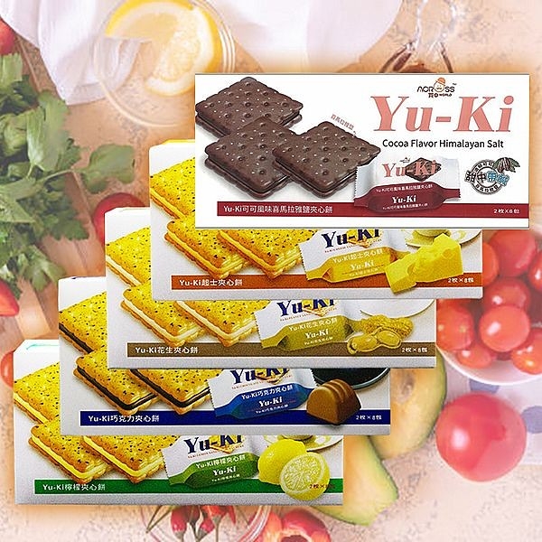 Yu-Ki 夾心餅乾(1盒裝) 款式可選【小三美日】 DS020796