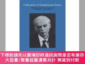 二手書博民逛書店英文原版罕見Unification of Fundamental Forces: The First 1988 D