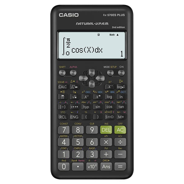 CASIO 卡西歐 FX-570ES PLUS-2科學型標準計算機 工程用