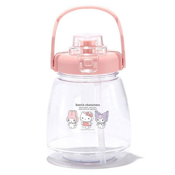 御衣坊 Hello Kitty咕嚕咕嚕大肚量透明冷水壺(積木款)1200ml(1入)【小三美日】 DS015291