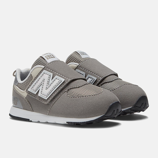 New Balance 574 W 童鞋 小童 學布鞋 魔鬼氈 銀灰【運動世界】NW574GR product thumbnail 4