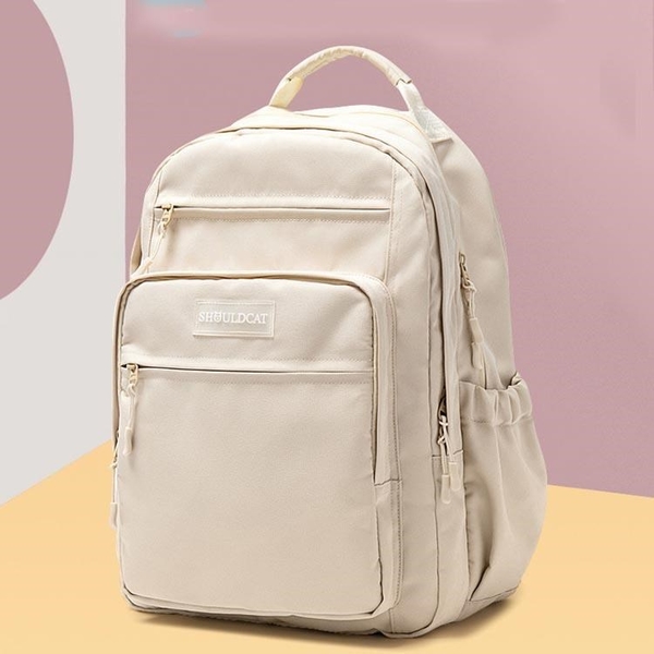 【南紡購物中心】夏日時光--雙主袋多隔層15.6吋筆電包後背包學生書包