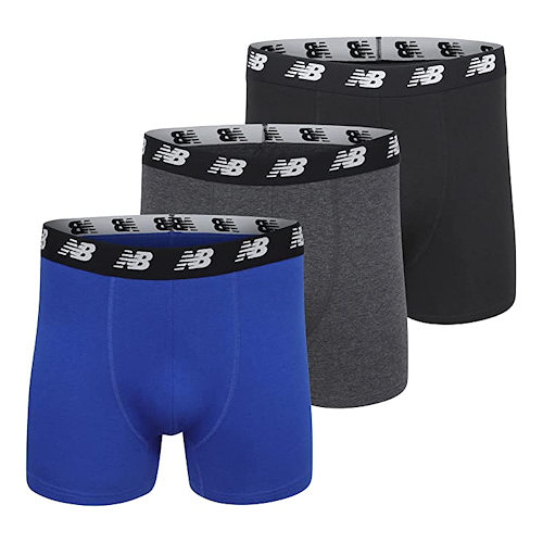 Men's 4 Pk Performance Boxer Briefs