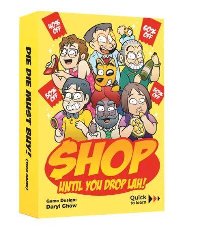 『高雄龐奇桌遊』 瞎拚袋禍日 Shop Until You Drop Lah 英文版附中文說明書 正版桌上遊戲專賣店