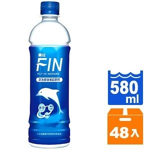 黑松FIN健康補給飲料580ml(24入)x2箱【康鄰超市】