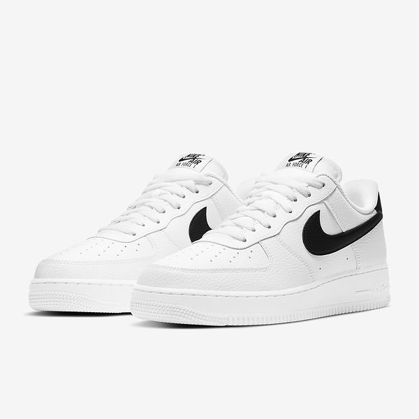 NIKE 休閒鞋 Air Force 1 07 男款 白黑 穿搭 休閒鞋 運動 百搭 CT2302-100