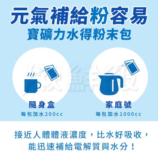 寶礦力水得 沖泡粉 66g*4包/盒 家庭包 寶礦力 即溶粉末 運動飲料粉末 product thumbnail 5