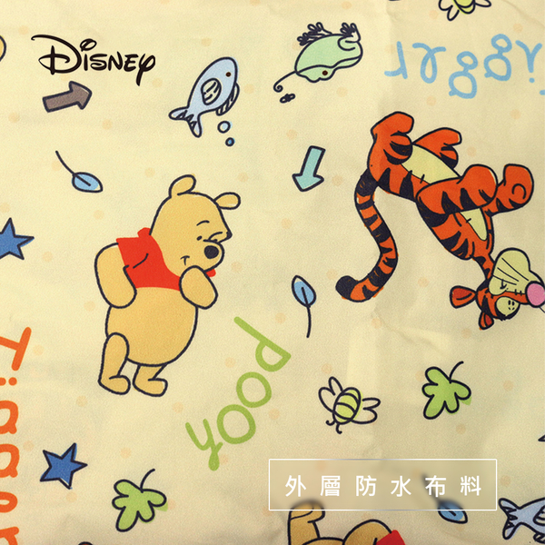 【正版授權】Disney迪士尼_前開式兒童雨衣 / (小熊維尼)-L product thumbnail 2