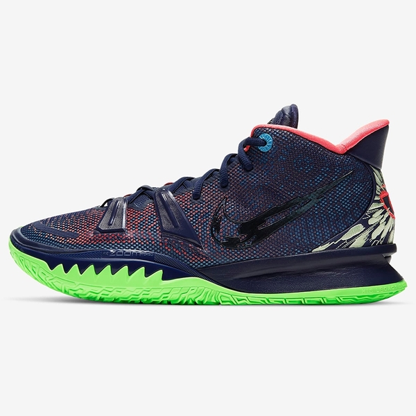 NIKE Kyrie 7 EP 男鞋 籃球 厄文 包覆 抓地力 Air Zoom 緩震 藍【運動世界】CQ9327-401