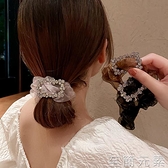 韓國新款高級頭花飾品大腸發圈頭飾氣質女扎頭發皮筋ins發飾 年終鉅惠