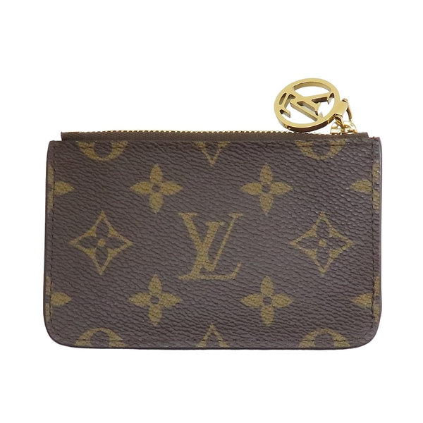 LOUIS VUITTON LV 路易威登 棕色 原花帆布 Romy 名片夾 零錢包 M83603 【二手名牌BRAND OFF】