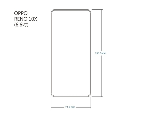 【愛瘋潮】iMos OPPO RENO 10X(6.6) 滿版玻璃保護貼 美商康寧公司授權 螢幕保護貼