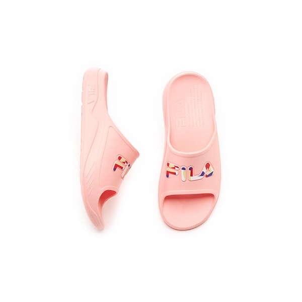 FILA PLUMPY SLIDE 2 拖鞋 防水 加厚 防水 休閒 女 粉色 4-S334Y-555 product thumbnail 2