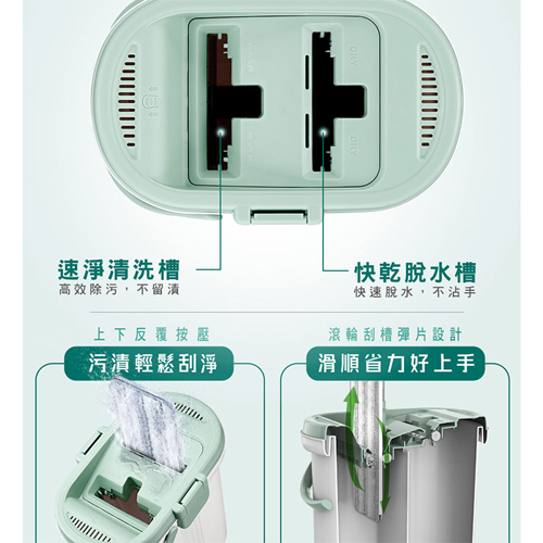 3M百利 平板拖把刮水桶吸水型補充布-2片/包 乾擦濕拖 拖地清潔【愛買】 product thumbnail 3