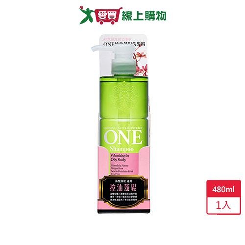 ONE控油蓬鬆洗髮精480ml【愛買】