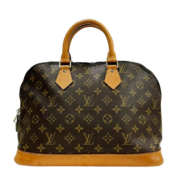 【二手名牌BRAND OFF】LOUIS VUITTON LV 路易威登 原花 PVC塗層帆布 艾瑪 手提包 (無鑰匙) M53150