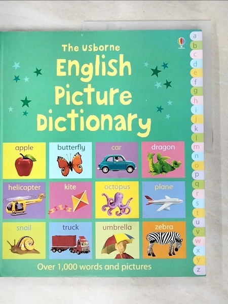 【書寶二手書T4／少年童書_EVB】English Picture Dictionary in English_Felicity Brooks，Jo Litchfield