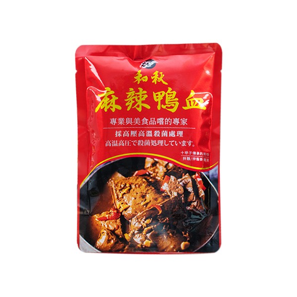 和秋 麻辣鴨血(450g)【小三美日】※禁空運 D211571