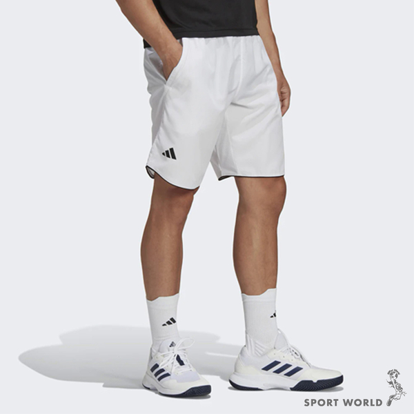 Adidas 男裝 網球短褲 球褲 黑/藍/白【運動世界】HS3266/HT4432/HS3265 product thumbnail 7