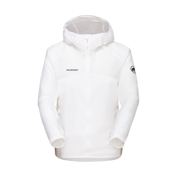 【MAMMUT 長毛象 女 Convey WB Hooded Jacket AF 防潑水風衣外套《白》】1012-00540 product thumbnail 2