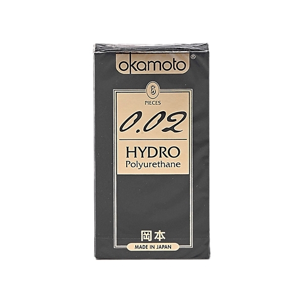 日本 okamoto 岡本 0.02 hydro衛生套(6入)【小三美日】保險套