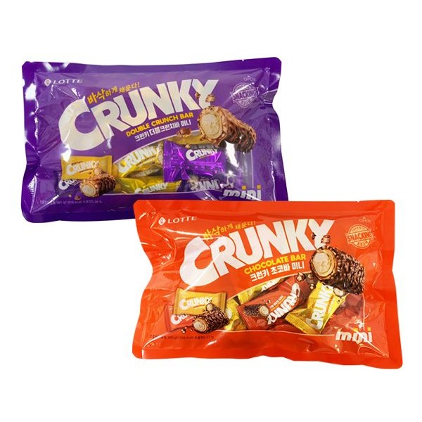 LOTTE 樂天 Crunky 雙重脆可可棒(361g)／可可脆棒(285g) 款式可選【小三美日】 product thumbnail 2