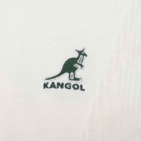 KANGOL 長袖 黑色 白色 半開襟 女 6252100200 6252100220 product thumbnail 4