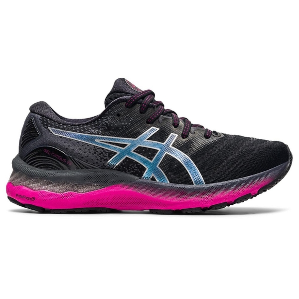 Asics 女鞋 慢跑鞋 GEL-NIMBUS 23 避震 黑粉【運動世界】1012A885-004