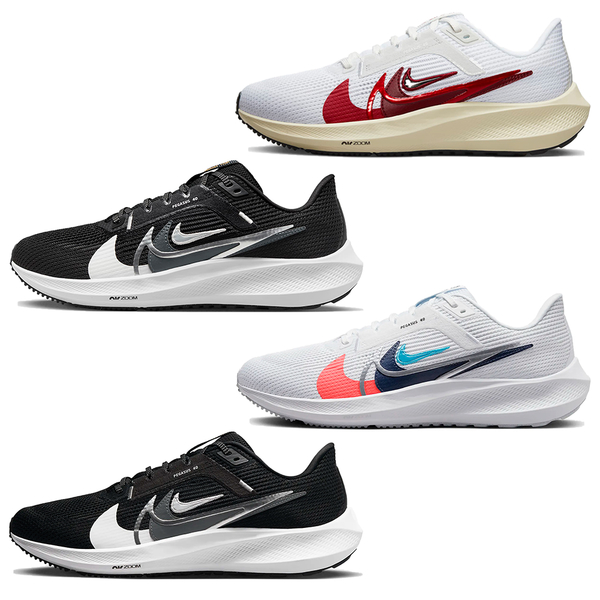 Nike 男鞋 女鞋 慢跑鞋 Pegasus 40 小飛馬 白/黑【運動世界】FB7703-100/FB7703-001/FB7179-100/FB7179-001 product thumbnail 2
