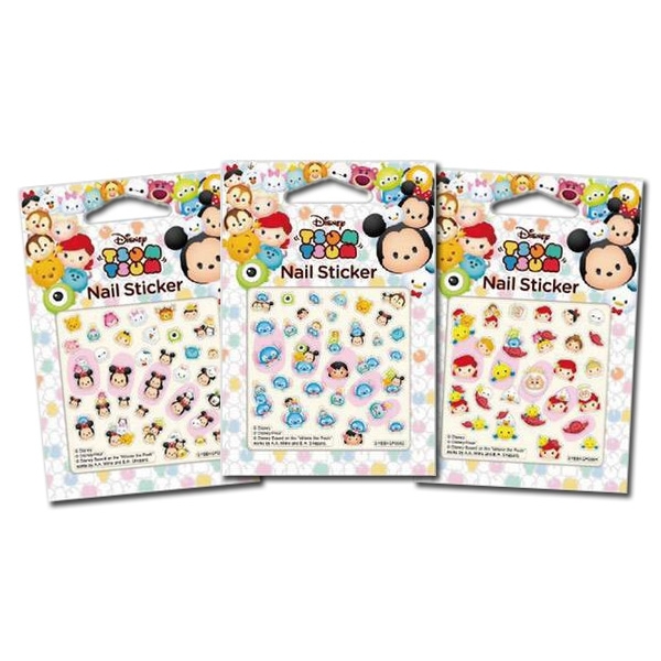 Disney迪士尼 TSUM TSUM指甲貼片(1張入) 多款可選【小三美日】