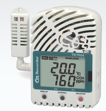 TECPEL 泰菱》TR-76Ui 溫溼度、二氧化碳紀錄器 二氧化碳 溫度 濕度 紀錄器