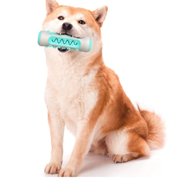 四個工作天出貨除了缺貨》亞馬遜》3D狗狗玩具磨牙棒啃咬潔齒骨15*4.5CM