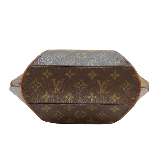 【二手名牌BRAND OFF】LOUIS VUITTON LV 路易威登 棕色 原花 塗層帆布 Ellipse 手提包 貝殼包 M51127 product thumbnail 4