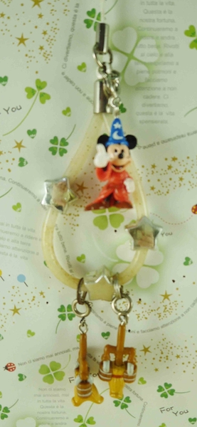【震撼精品百貨】Micky Mouse_米奇/米妮 ~手機吊飾-魔法圖案#14085