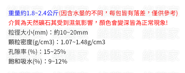 【綠藝家】園藝陶粒(發泡煉石)3公升分裝包-粗粒 (可沉水.台灣製造) product thumbnail 2