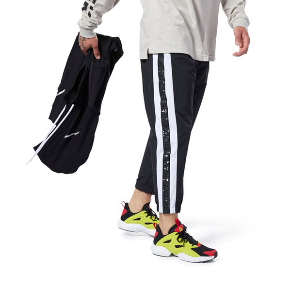 REEBOK MEET YOU THERE 7/8 JOGGER PANTS 男裝 九分褲 慢跑 休閒 乾爽 透氣 黑【運動世界】DY7769 product thumbnail 5