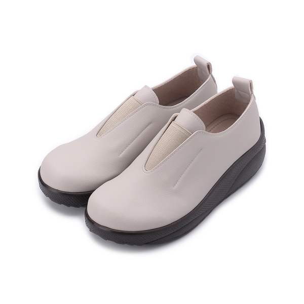 VALENCIA 套式厚底鞋 米白 VAL 1507 女鞋