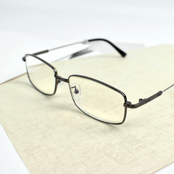 老花眼鏡 方型金屬記憶框眼鏡 NYK17 product thumbnail 3