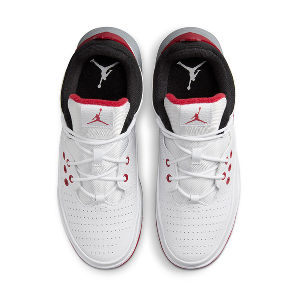 NIKE JORDAN MAX AURA 5 男籃球鞋 運動包覆 緩震氣墊 白紅 KAORACER DZ4353101 product thumbnail 5