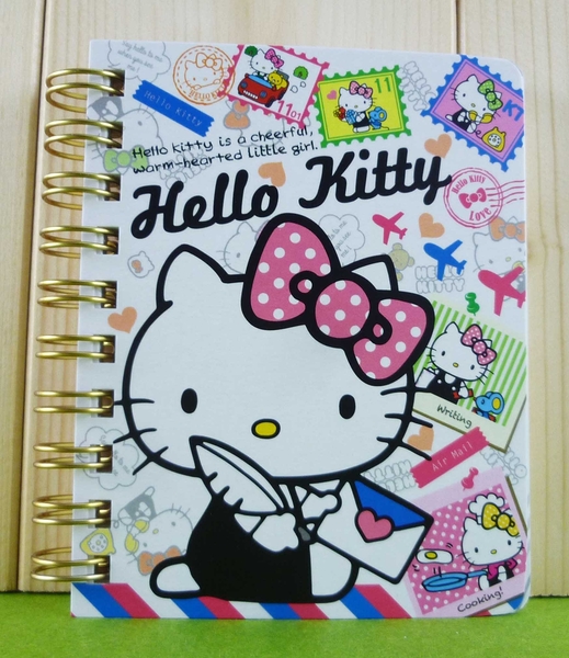 【震撼精品百貨】Hello Kitty 凱蒂貓~筆記本~郵票【共1款】