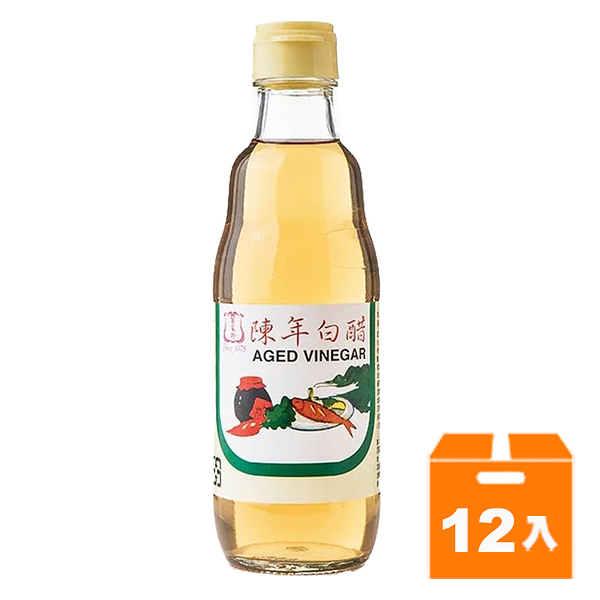 百家珍 陳年白醋270ml(12入)/箱【康鄰超市】