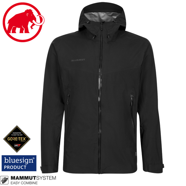 【MAMMUT 長毛象 男 Convey Tour HS GoreTex防水外套《黑》】1010-27840/防風