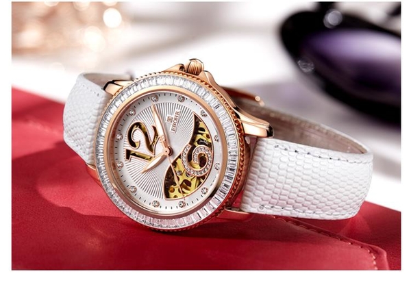 錶帶~依波錶50122246原裝正品錶帶50SN12白色紅色依波配件(含錶扣)