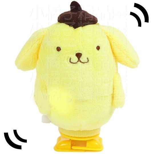 【震撼精品百貨】Pom Pom Purin_布丁狗-三麗鷗布丁狗絨毛旋轉發條玩具-全身站姿#07804