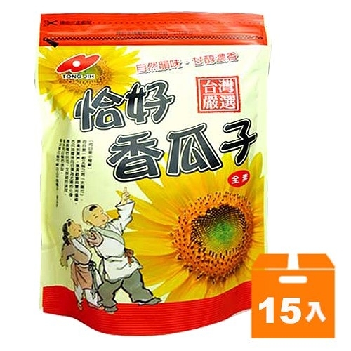 統記 恰好香瓜子200g(15入)/箱【康鄰超市】